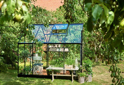 Halls Qube 68 Black Greenhouse