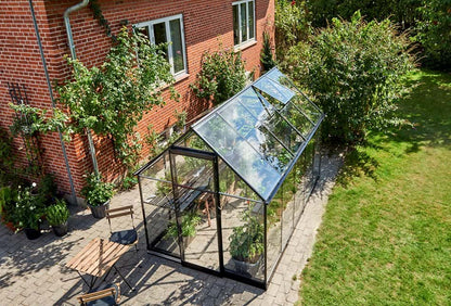 Halls Qube 610 Black Greenhouse