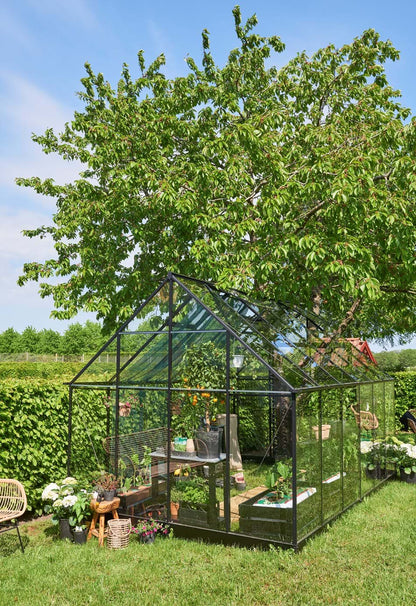 Halls Qube+ 812 Black Greenhouse