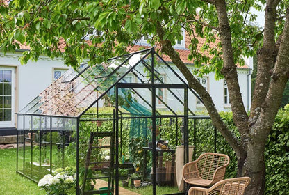 Halls Qube+ 812 Black Greenhouse