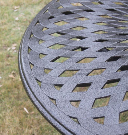 Fitzhenry - 4 Seat Set with 122cm Round Table (Bronze)