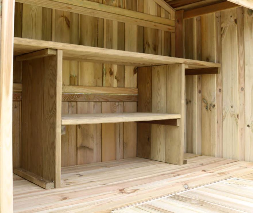 Garden Bar and 2 Stool Set