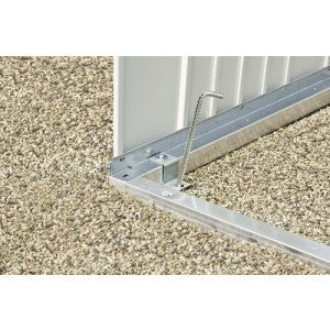 Biohort Europa 4 Metal Shed 2.44mx2.28m