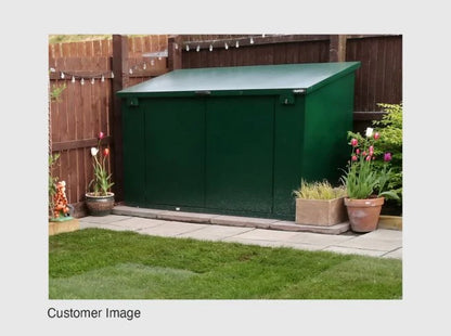 ASGARD Access Bike Store Metal Shed 6'9x3'5