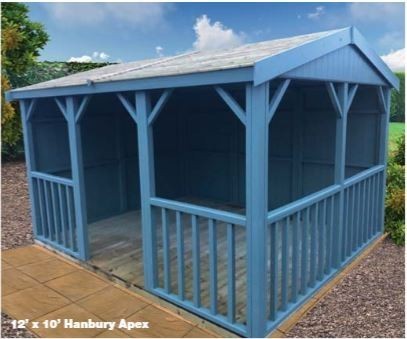Hanbury Apex Gazebo 10'x8'