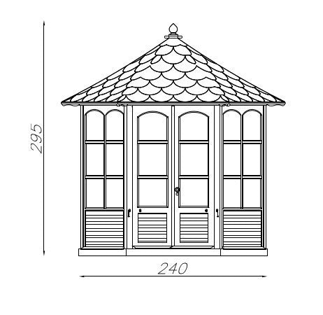 Jagram Harrogate Summerhouse - Medium