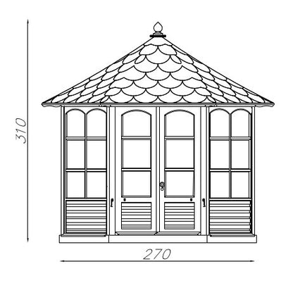 Jagram Harrogate Summerhouse - Large