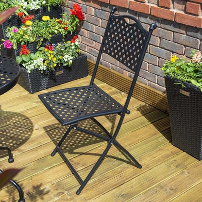 Rowlinson Havana Bistro Set Black