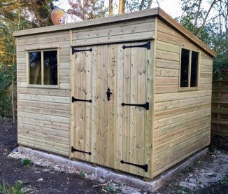 Heavy Duty Pent Shed 18'x10'