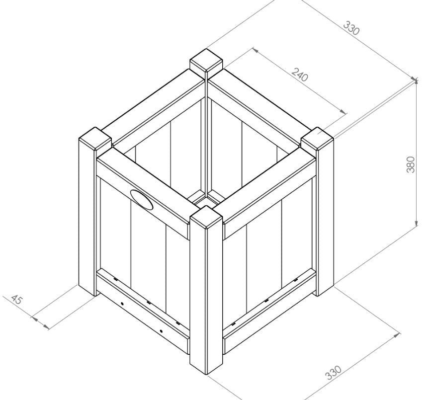 Holywell Planter Small