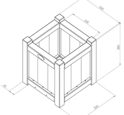Holywell Planter Small