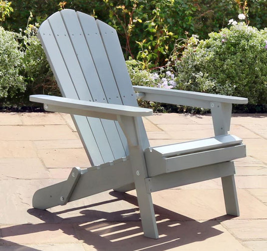 Jasmine Folding Chair - Light Grey