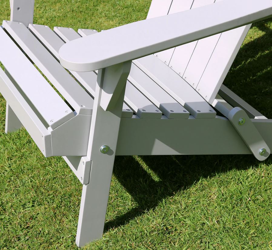 Jasmine Folding Chair - Light Grey