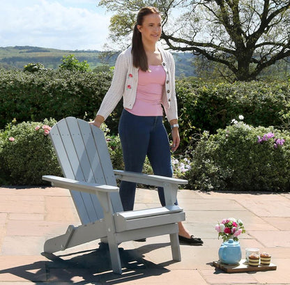 Jasmine Folding Chair - Light Grey