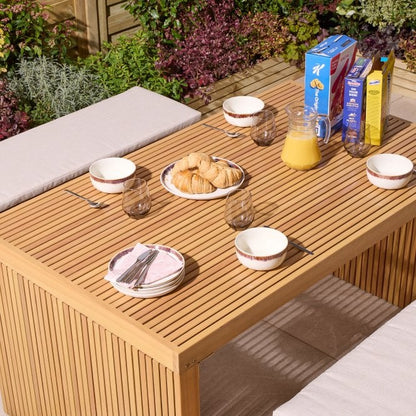 Kyoto 4 Seat Dining Set With Cushions