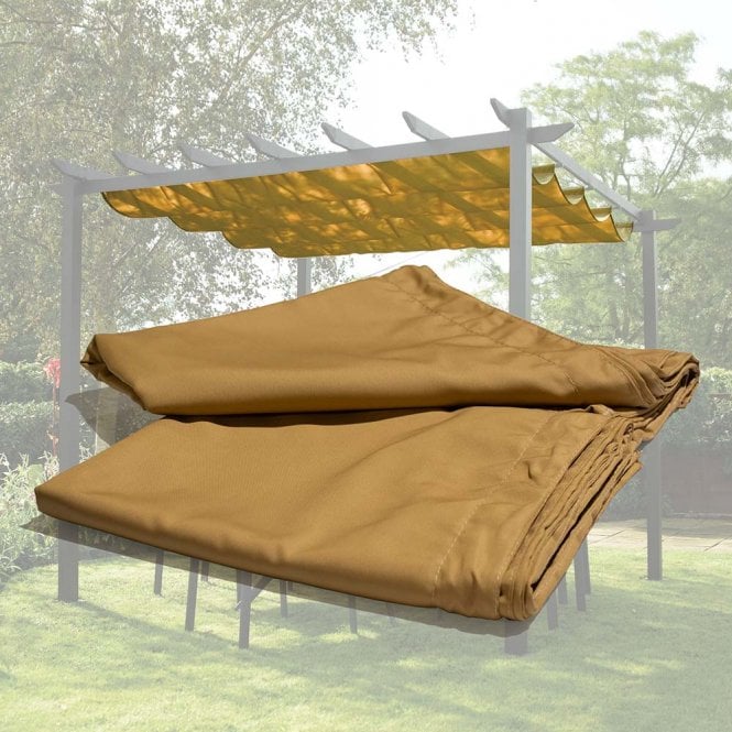 Rowlinson Latina Replacement Canopy - Taupe - Taylors Garden Buildings