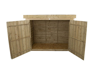 Pent Large Outdoor Store – Pressure Treated