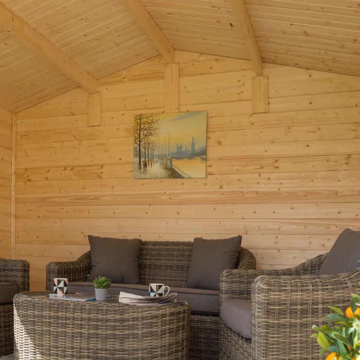 Rowlinson Garden Retreat Log Cabin 2.8mx3.1m