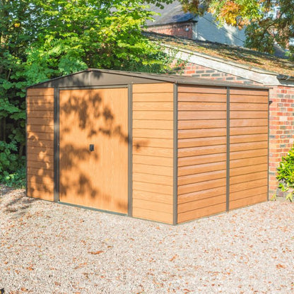 Rowlinson Woodvale Metal Shed 10x8