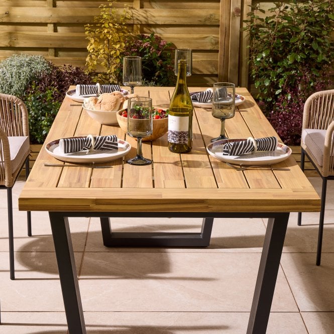 Oslo 4 Seat Dining Set - 160cm Table