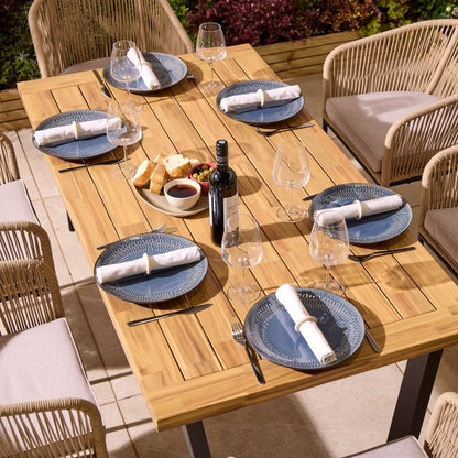 Oslo 6 Seat Dining Set - 160cm Table