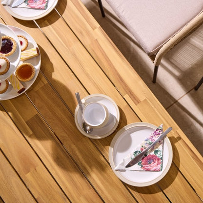 Oslo 6 Seat Dining Set - 210cm Table