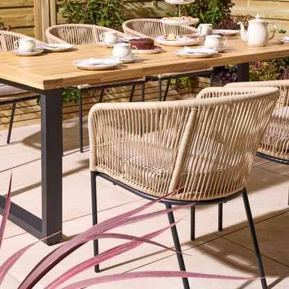 Oslo 6 Seat Dining Set - 210cm Table