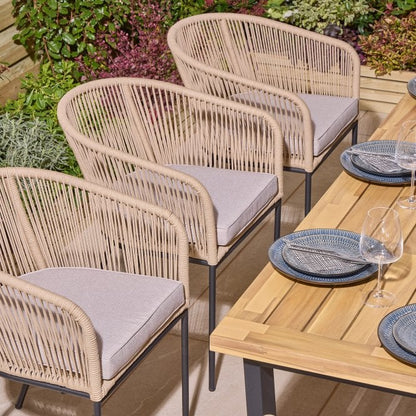 Oslo 8 Seat Dining Set -210cm Table