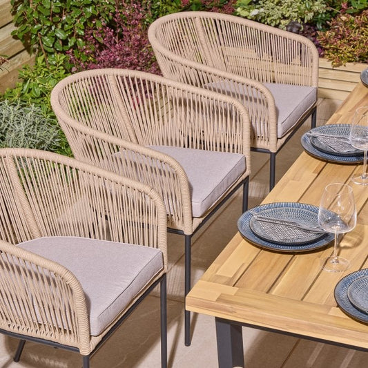 Oslo 8 Seat Dining Set -210cm Table