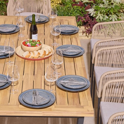 Oslo 8 Seat Dining Set -210cm Table