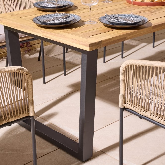 Oslo 8 Seat Dining Set -210cm Table