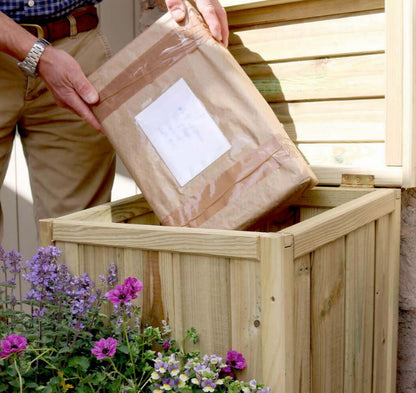 Parcel Store with Planter