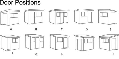 Heavy Duty Shed 22'x14' with Pent or Apex Roof