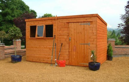 Heavy Duty Shed 12'x8' with Pent or Apex Roof