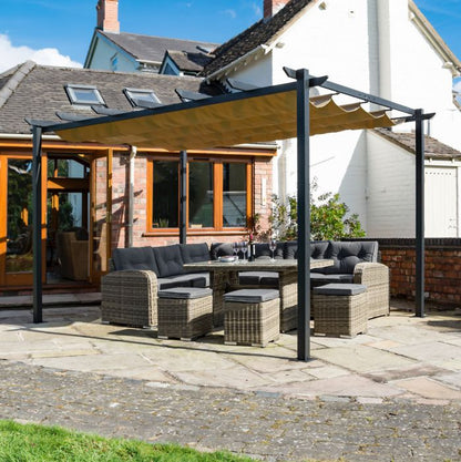 Rowlinson Venetian Garden Canopy 4mx3m