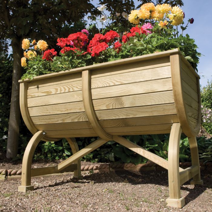 Rowlinson Marberry Barrel Planter