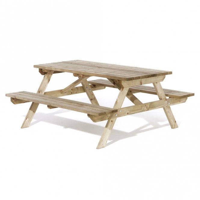 Rowlinson 5ft Wooden Picnic Bench