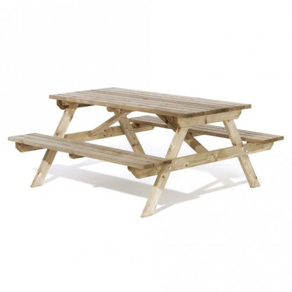 Rowlinson 5ft Wooden Picnic Bench