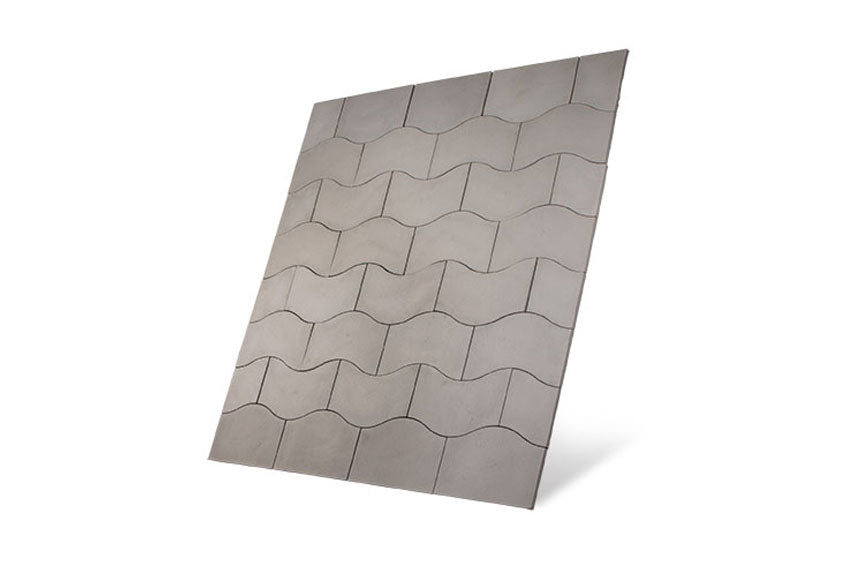 Prestbury Wave 5.76m2 Portland Grey (2400 x 2400mm)