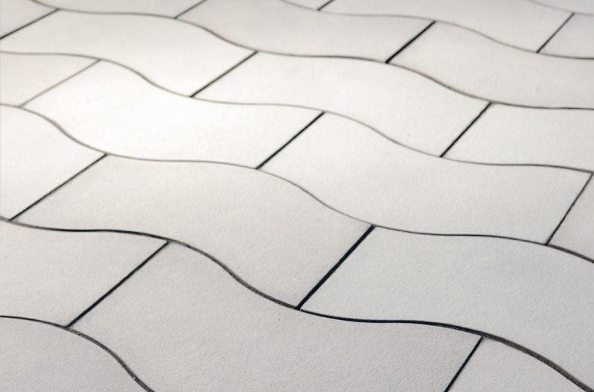 Prestbury Wave 5.76m2 Portland Grey (2400 x 2400mm)