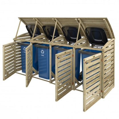 Rowlinson Quadruple Bin Store