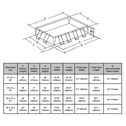 Intex 18ft x 9ft x 52" Ultra XTR Frame™ Rectangular Above Ground Swimming Pool with Sand Filter Pump & Accessories