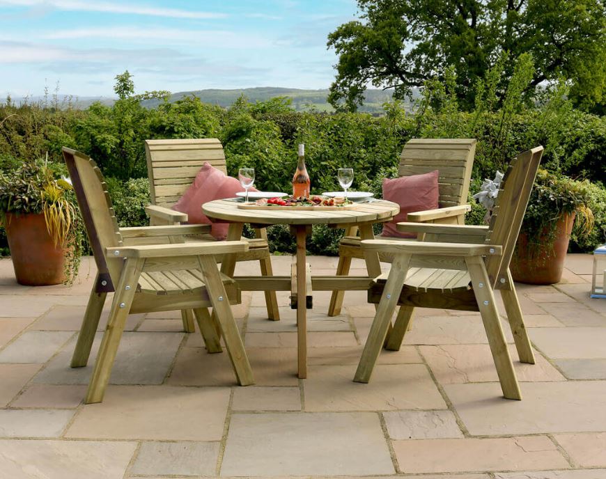 Freya Round Dining Set