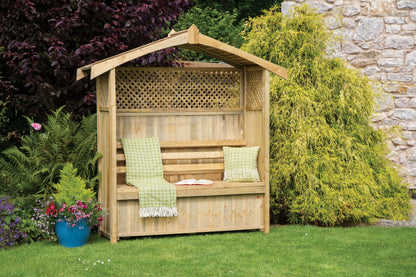 Hampshire Arbour with Storage Box