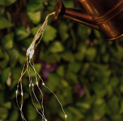 Cascading Solar Lights Watering Can
