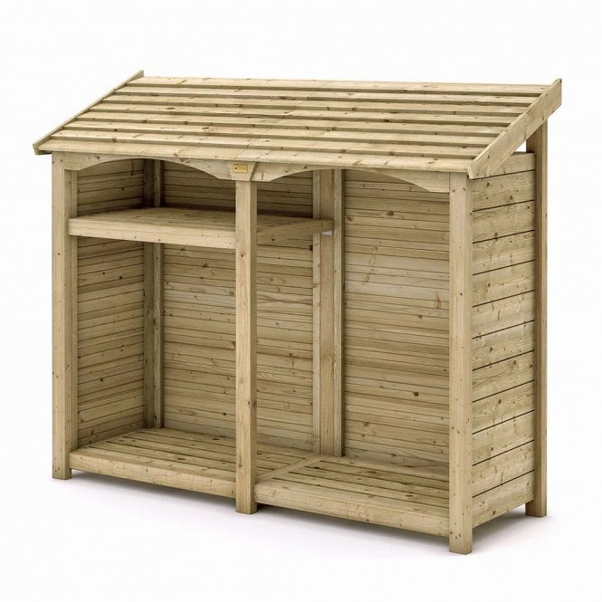 Rowlinson Signature Heritage T&G Tall Double Log Store