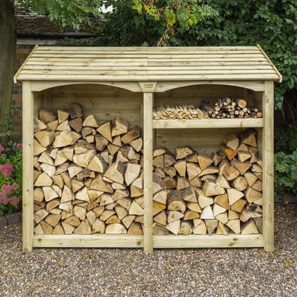 Rowlinson Signature Heritage T&G Tall Double Log Store