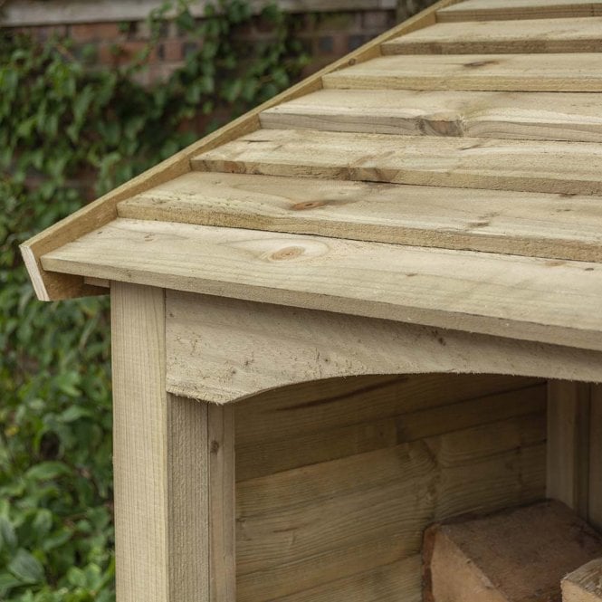 Rowlinson Signature Heritage T&G Tall Double Log Store