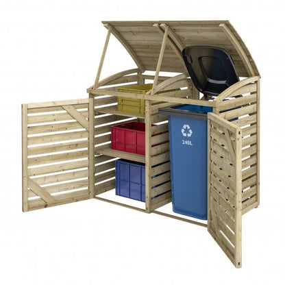 Rowlinson Single Bin Store With Box Store