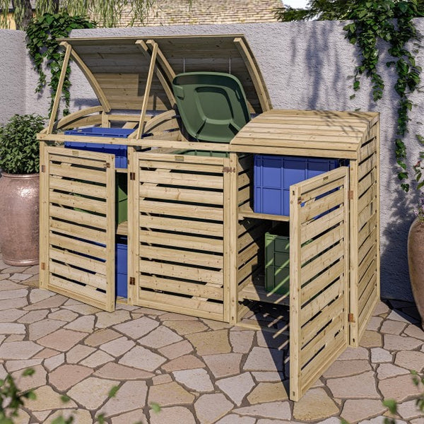 Rowlinson Single Bin Store With Double Box Store | Taylors – Taylors ...